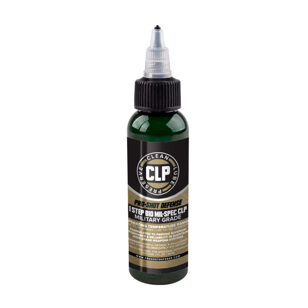 Cleaning Equipment Pro Shot Products 4.50" 1 STEP BIO MIL-SPEC CLP 2 OZ. BOTTLE • Model: 4.50"